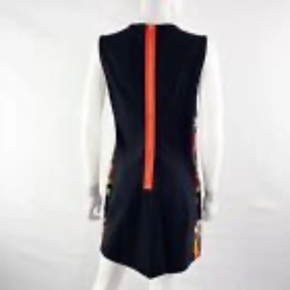 Ted Baker Women's Orange BARBEE Toucan Tropical Floral Shift Dress Size 3 US M - Picture 3 of 9